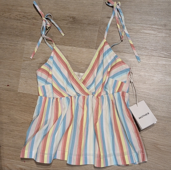 MOTHER High Flying Tank in Picture Perfect sz XS - Picture 13 of 13